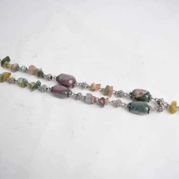 Carol for Eva Graham Genuine Stone Necklace - Picture 4 of 4